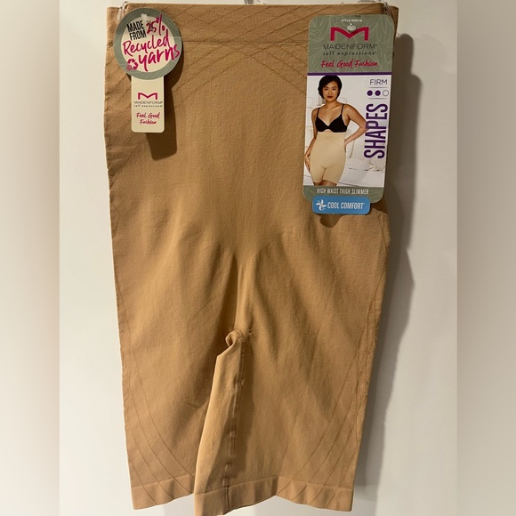 Maidenform Other - Maidenform Seamless Stretch Cool Comfort Body Shaping HighWaist Thigh Slimmer